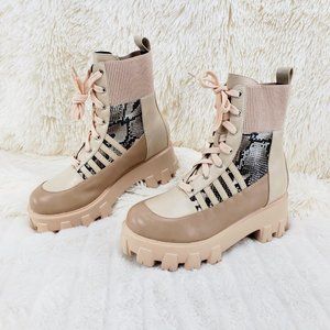 Combat Sneaker ankle Boots restocked